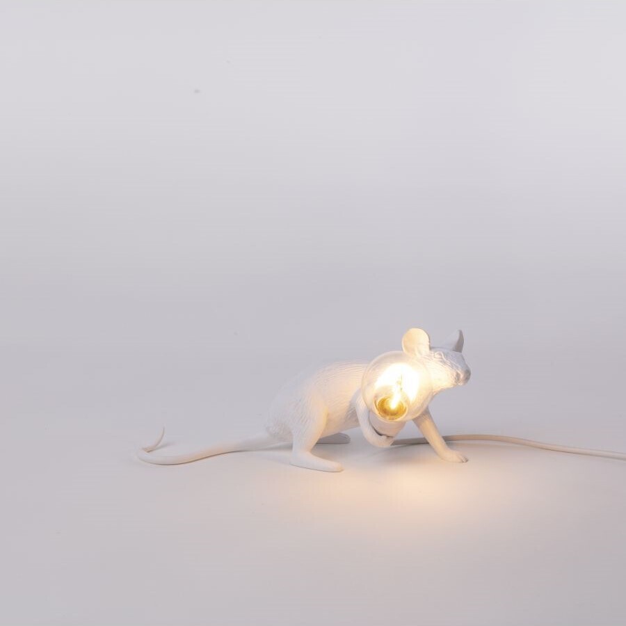 Настольная лампа Seletti Mouse Lamp Lyie Down USB 15222