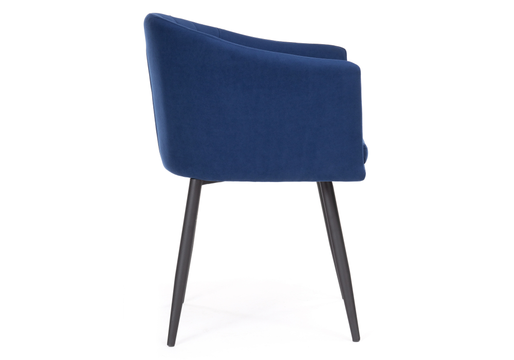 Стул Woodville Валета темно-синий / черный 504203