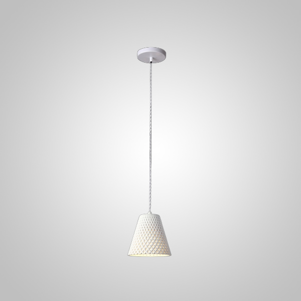 Подвесной светильник HASSA D12 White by ImperiumLoft