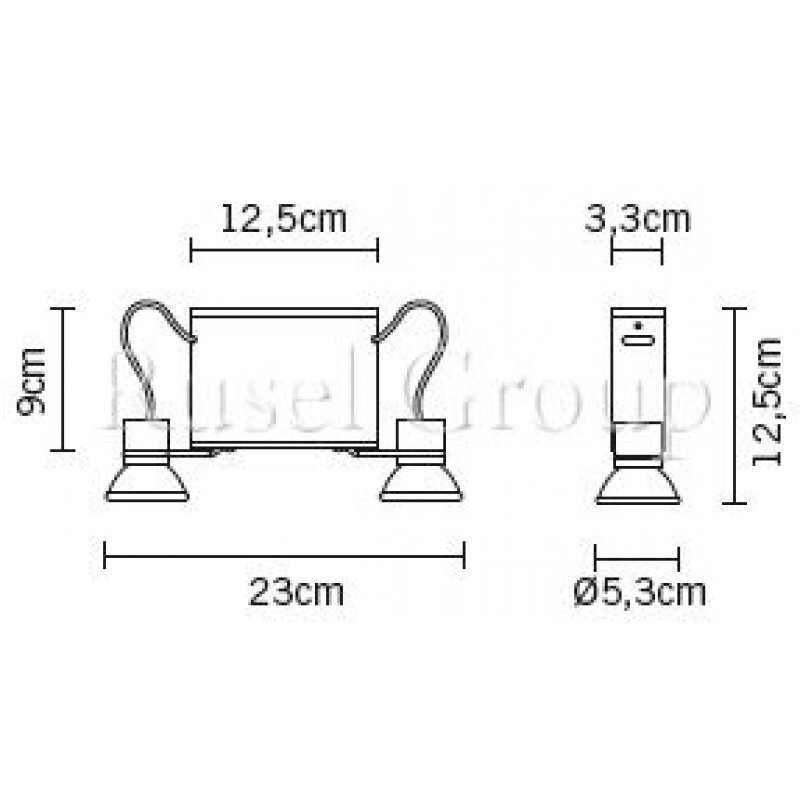 Настенно-потолочный светильник Fabbian Orbis D70 G05 15 Настенно-потолочный светильник Fabbian Orbis D70 G05 15
