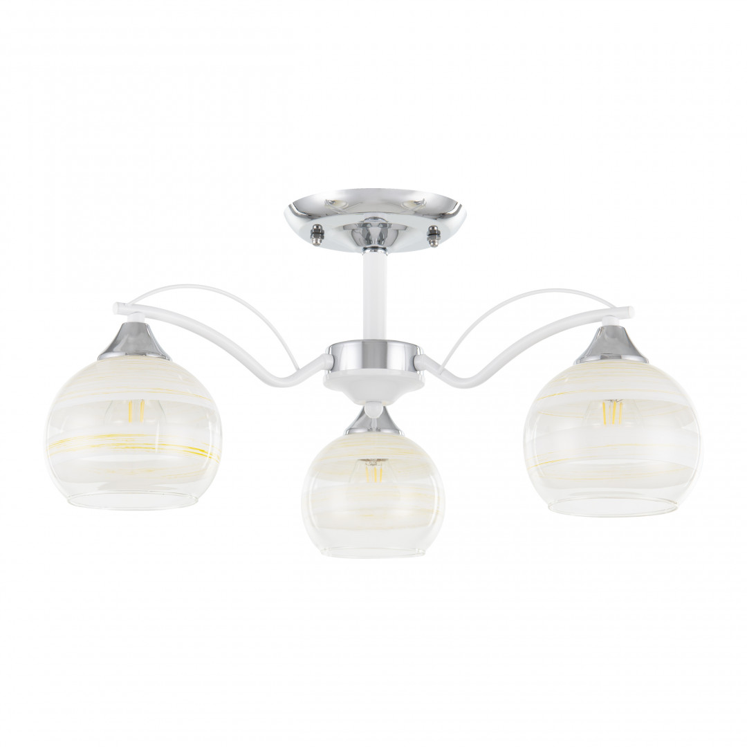 Люстра с плафонами 326503/3 CR+WH Arte Milano