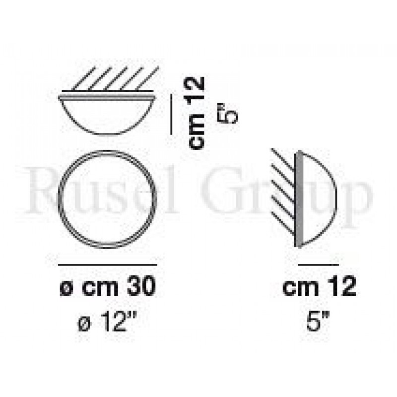 Потолочный светильник Vistosi ACCADEMIA PP 30