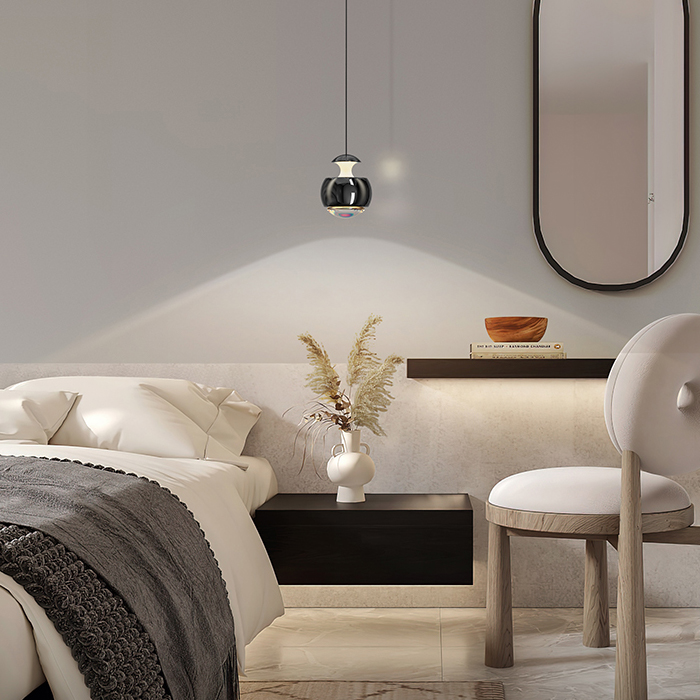 Подвесной светильник SYRUS A Black by ImperiumLoft