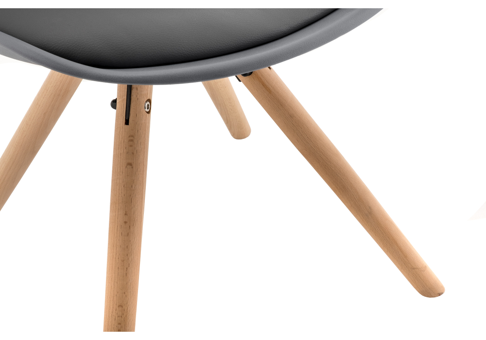 Стул Woodville Bonito серый 11328