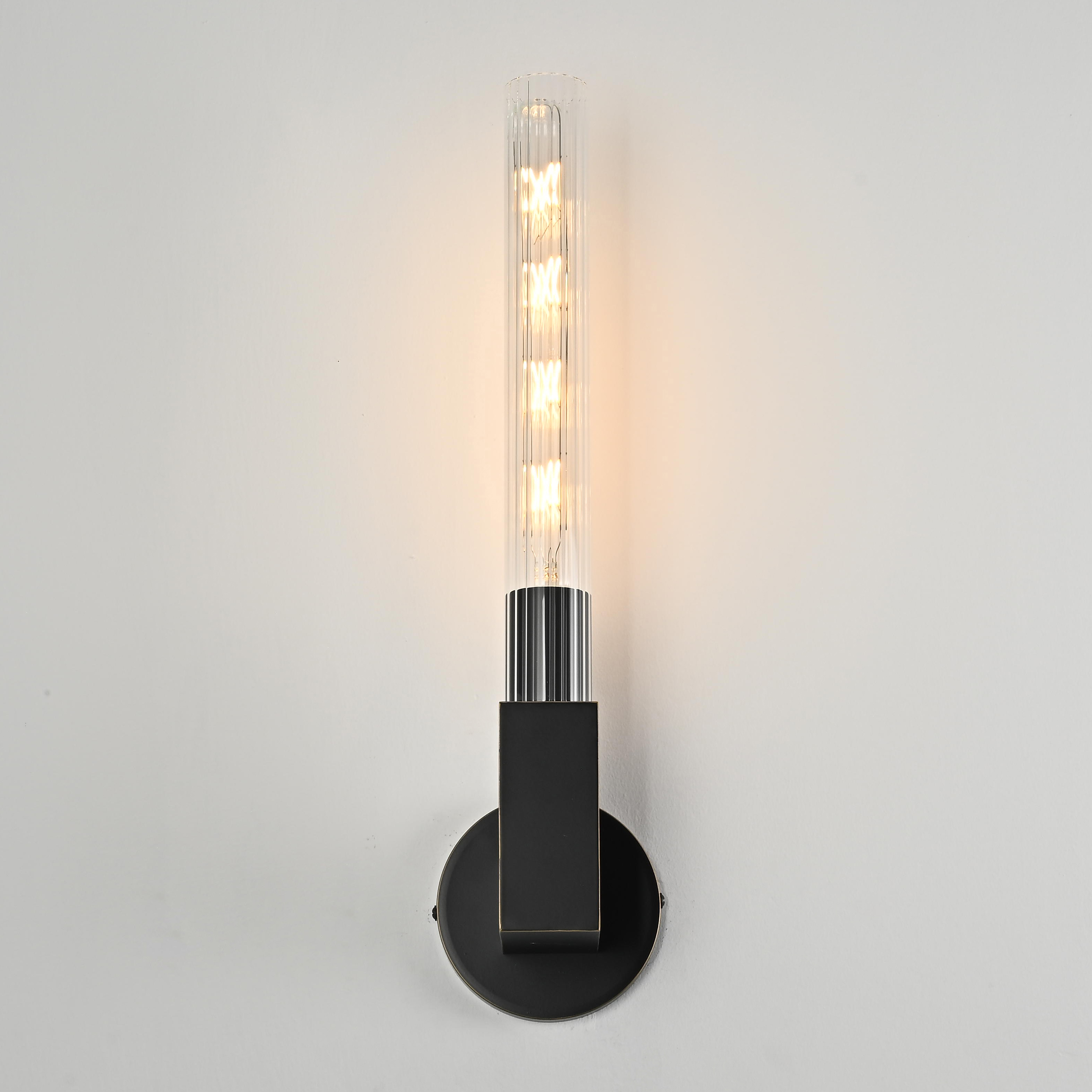Бра Rh Cannelle Wall Lamp Single Sconces Black By Imperiumloft