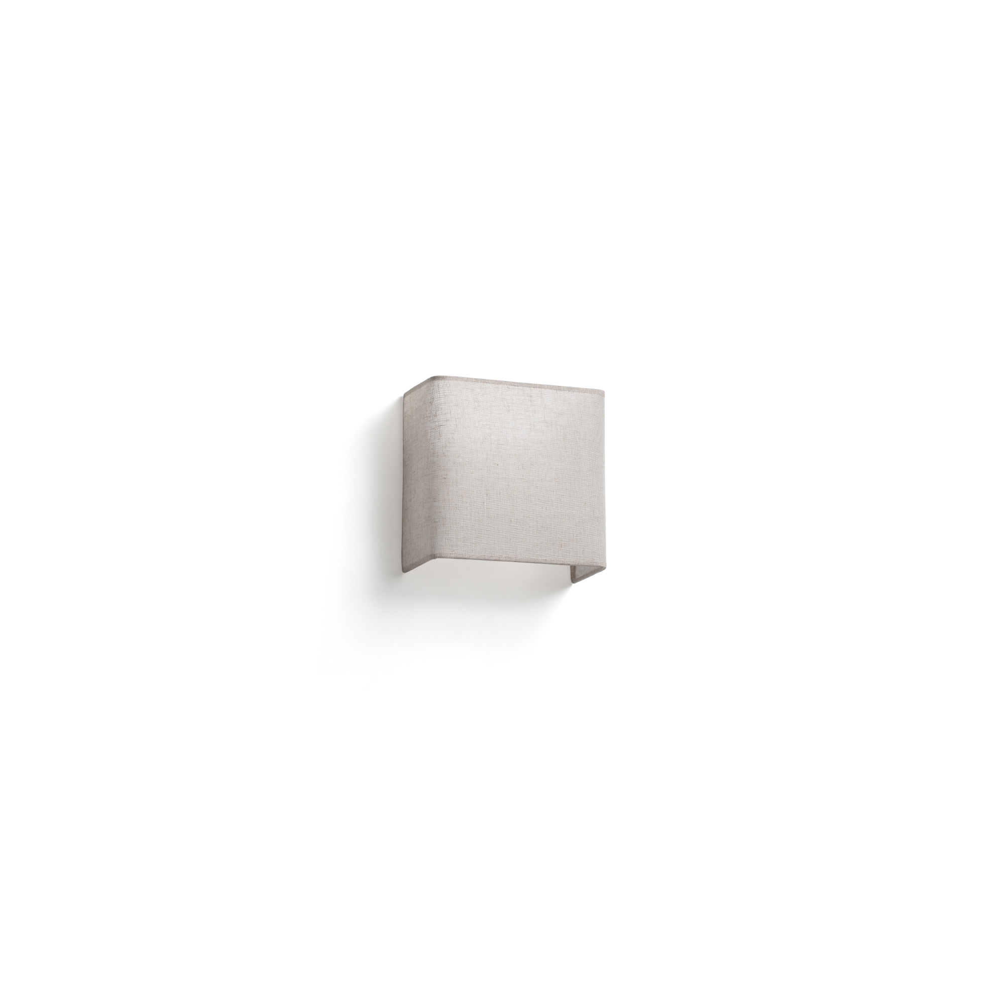 Настенный светильник Otton SQ 200 SQ из льна 200x205x108 Faro