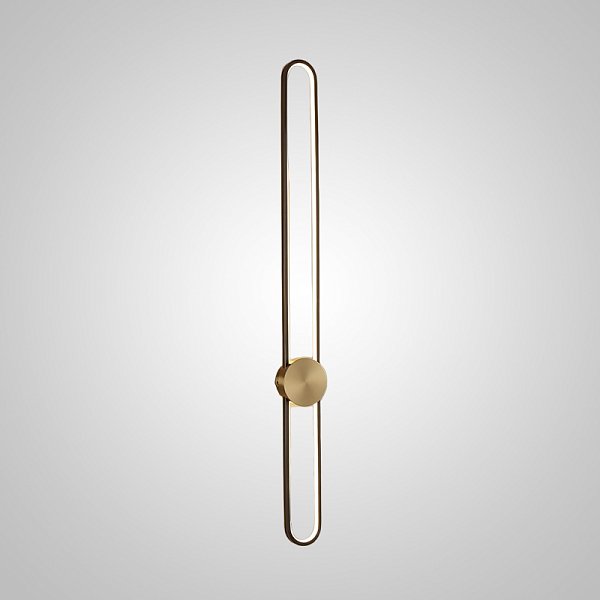 Настенный светильник HEIDY L H120 Black Brass by ImperiumLoft
