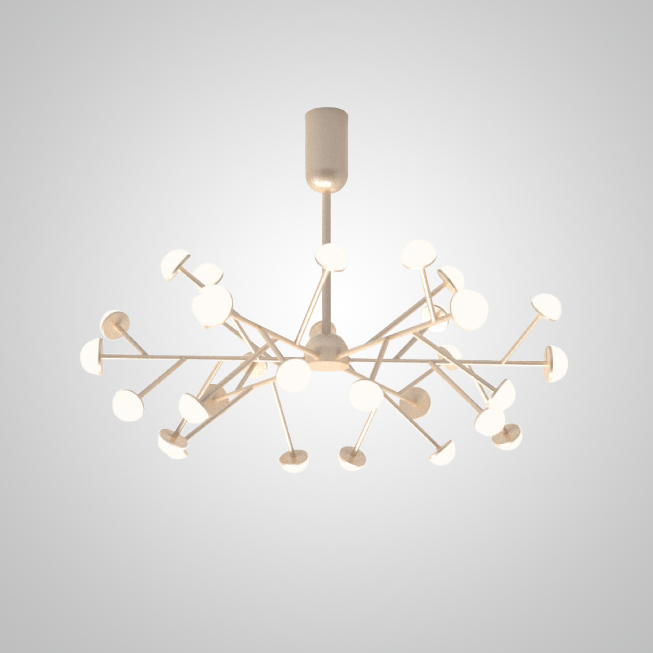 Потолочная люстра HILVI D88 Pink by ImperiumLoft