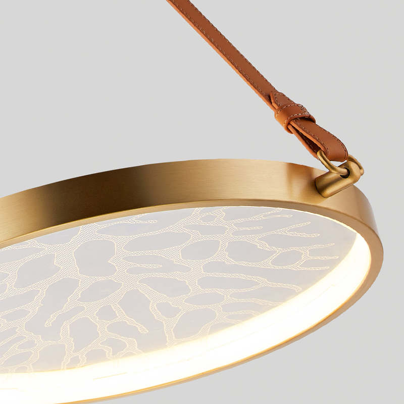 Светильник на ременном подвесе NESSA A by ImperiumLoft