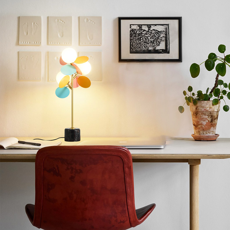 Настольная лампа MATISSE TAB White/Gray by ImperiumLoft