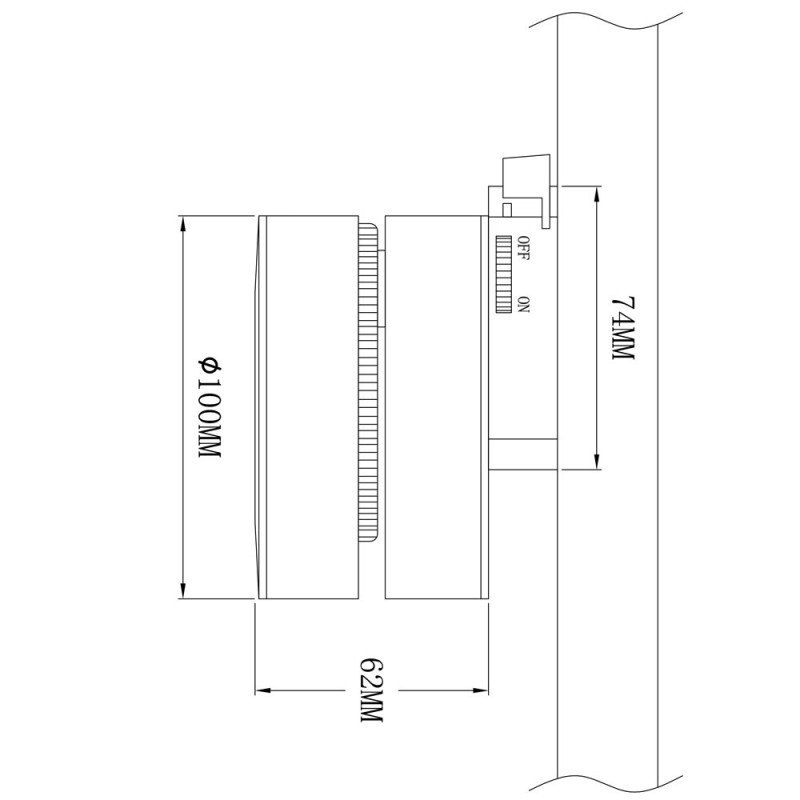 Светильник на шине Arte Lamp A2508PL-1BK