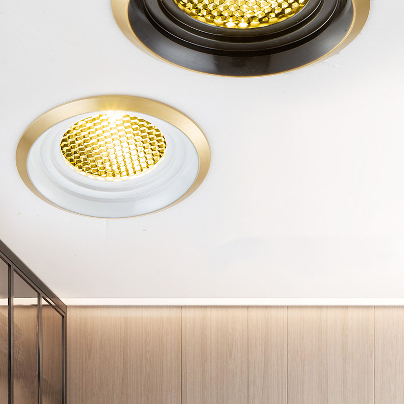 Точечный светильник BIO Brass Black 3W by ImperiumLoft