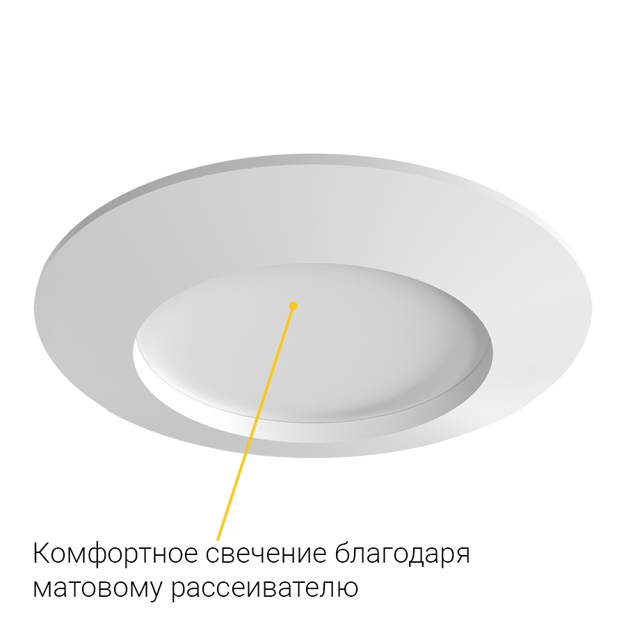Встраиваемый светильник под сменную лампу Ledron MJ-1212 White