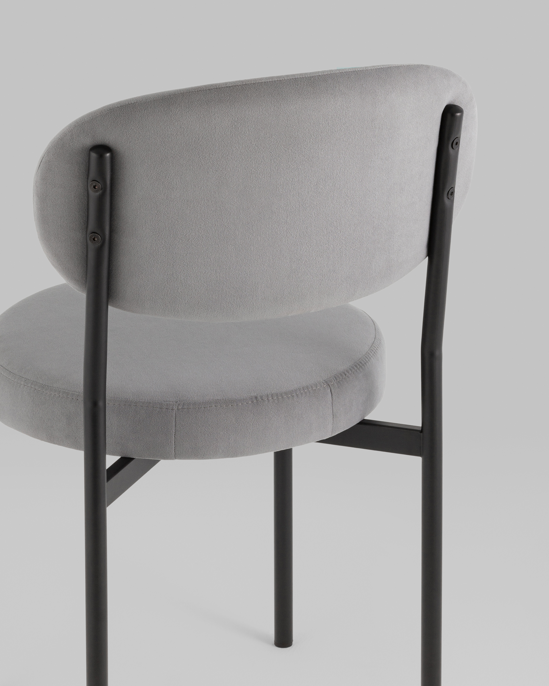 Стул Бриф SN велюр серый, 4шт./уп. Stool Group
