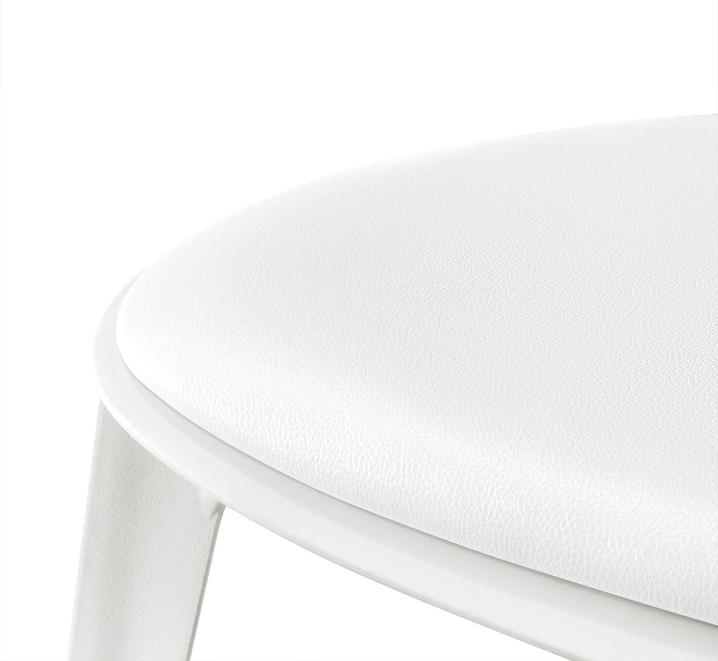 Стул Luna с мягким сиденьем белый Bradex Home RF 0037