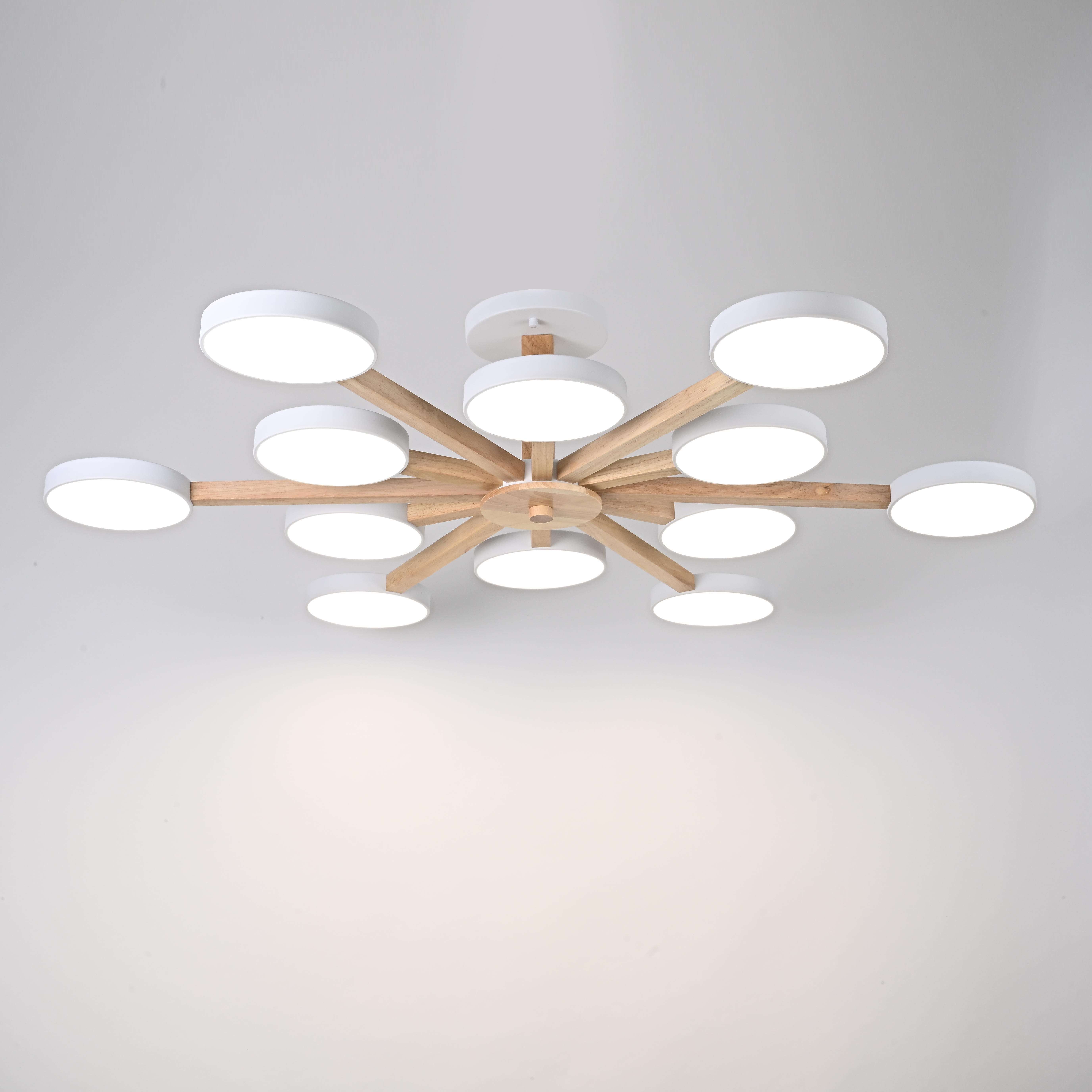 Потолочный светильник TURNA L12 White by ImperiumLoft