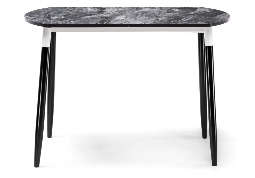 Стол деревянный Woodville раскладной Гуанг гранит темный / черны 459641