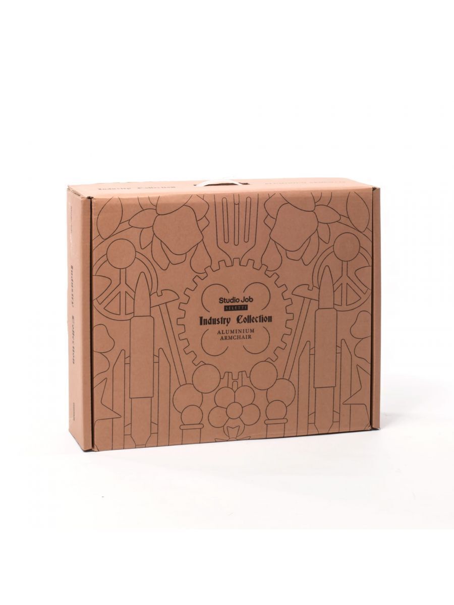 Стул Seletti Aluminium Black 18686 NER