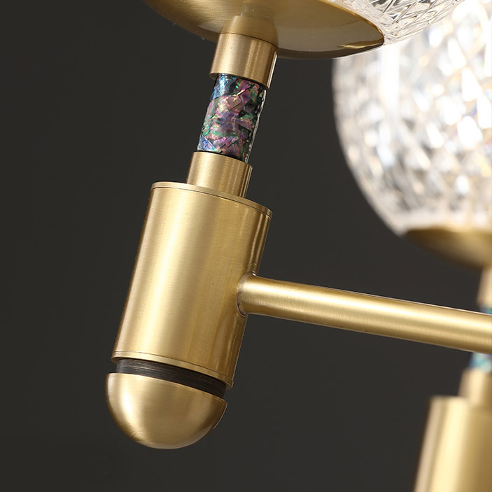 Потолочная люстра LUARA CH D L8 by ImperiumLoft