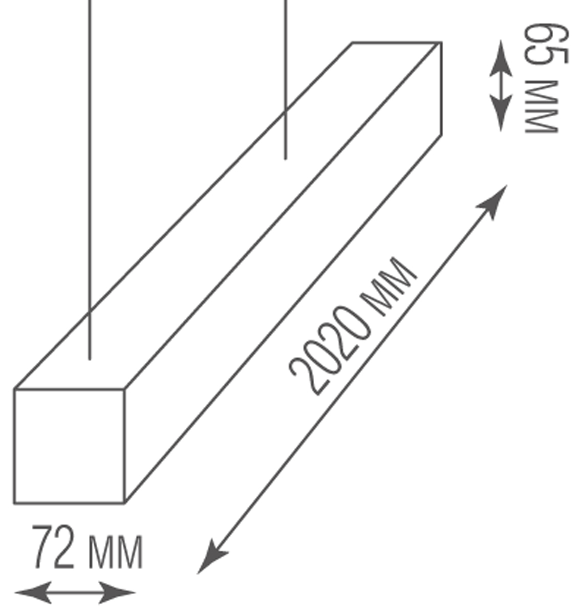 Подвесной светодиодный светильник Donolux DL18516S200WW80L5 Дуб массив