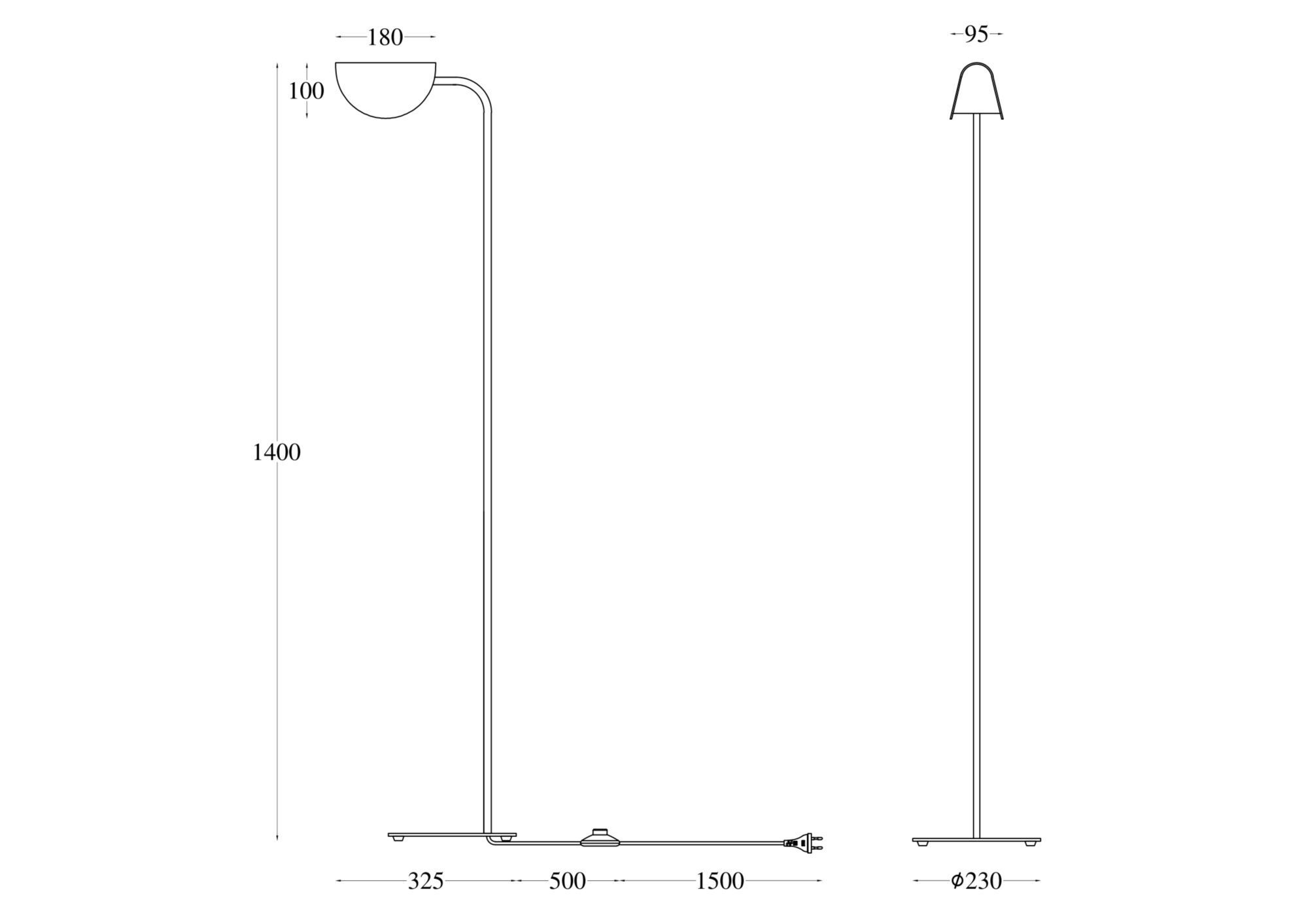 Торшер Maytoni MOD126FL-01B