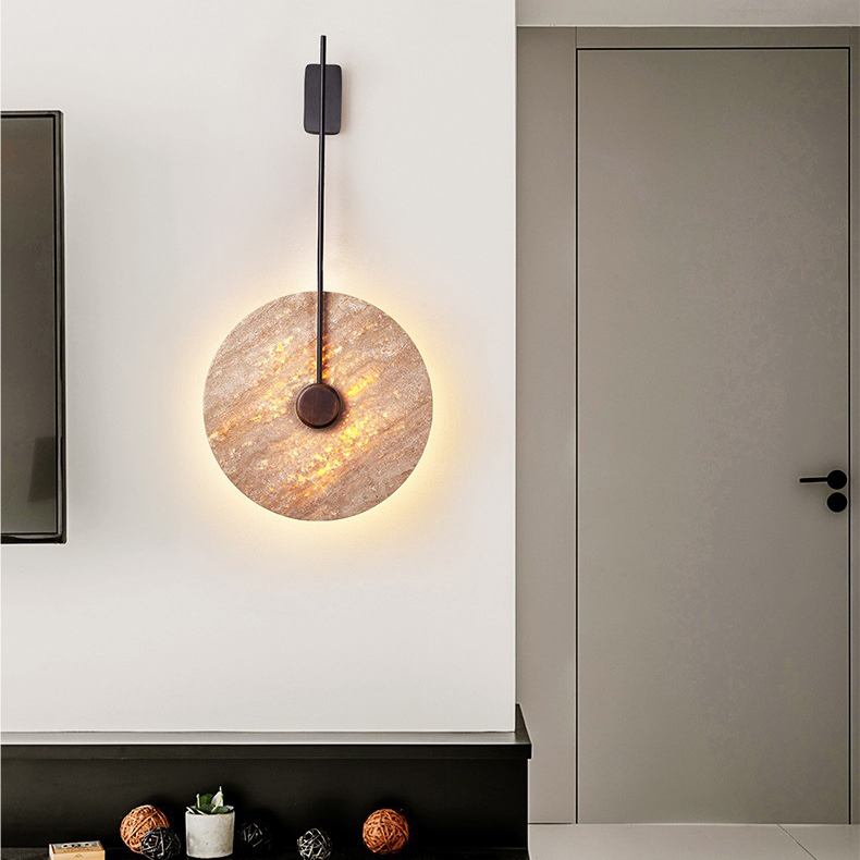 Настенный светильник JOAR D50 Brass by ImperiumLoft