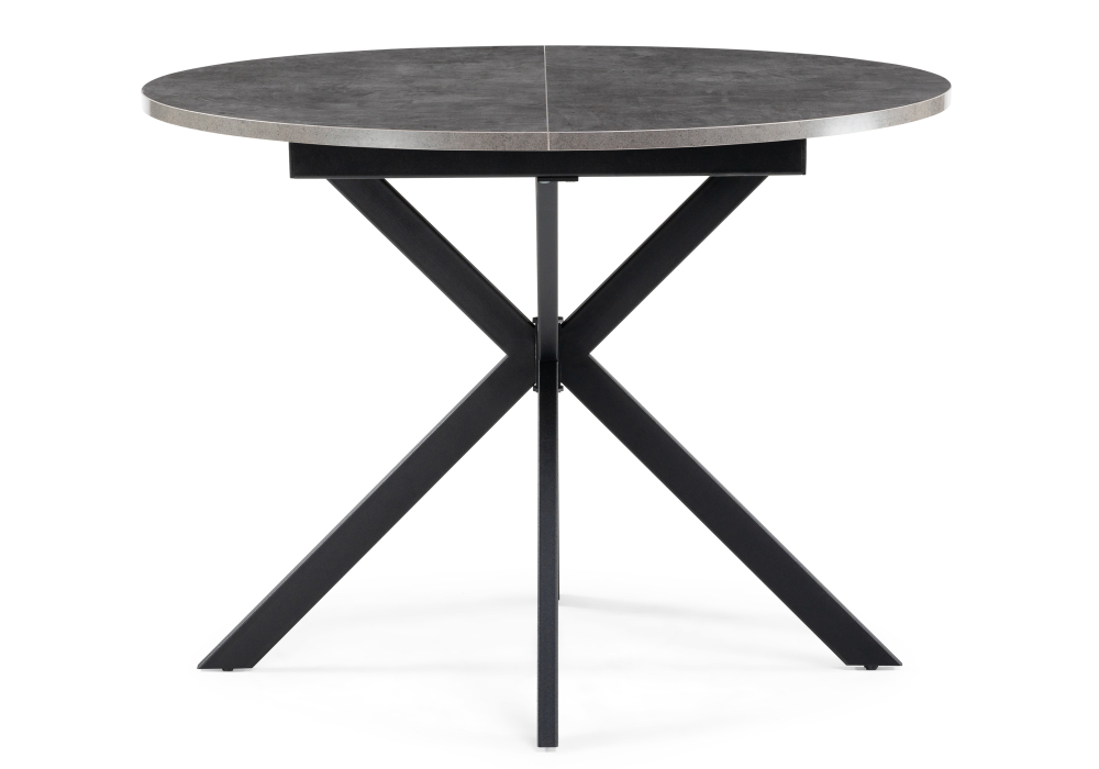 Стол деревянный Woodville Сурео 2 камень темный / черный 514790