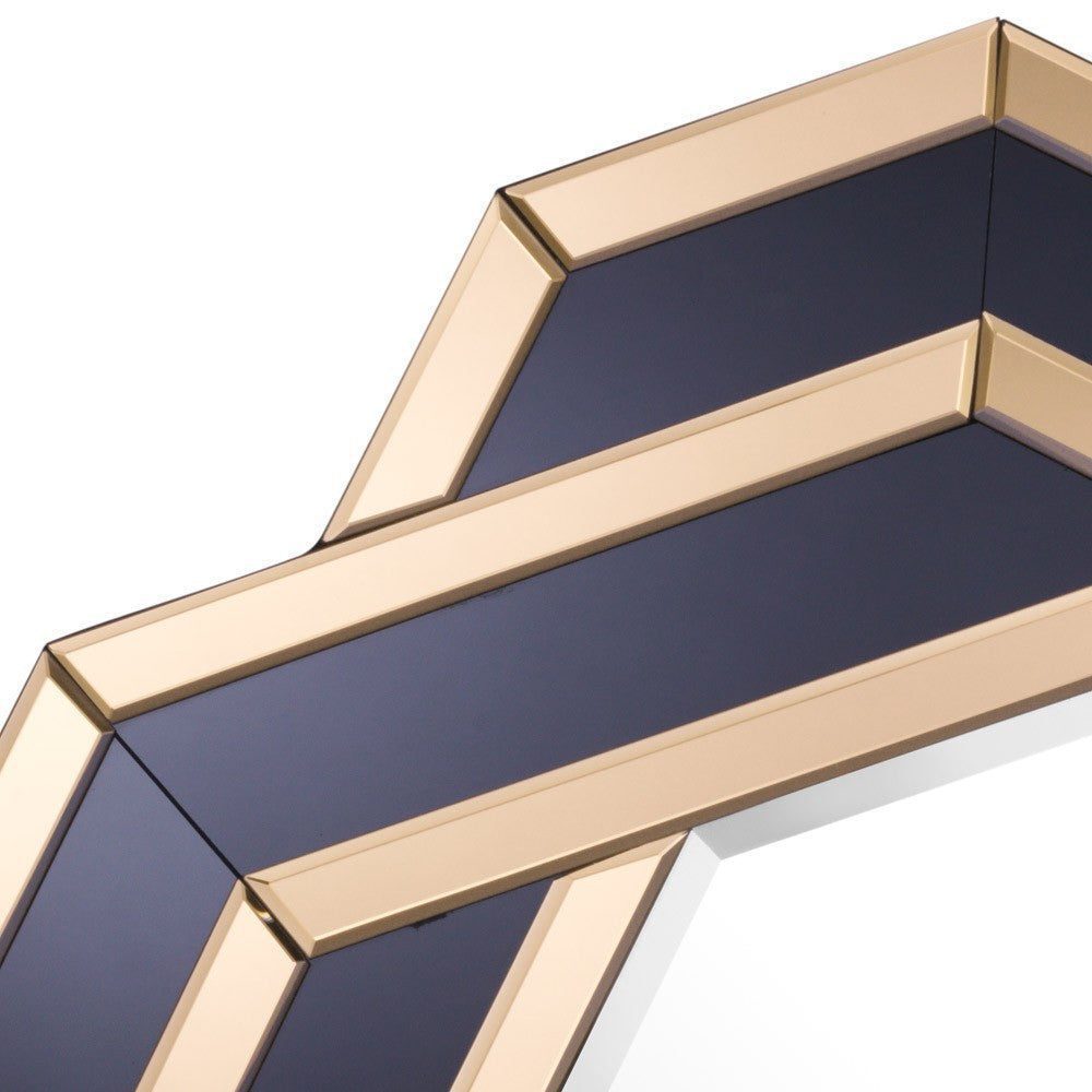 Восьмиугольное зеркало в раме Louvre Home Виндзор LHVM37