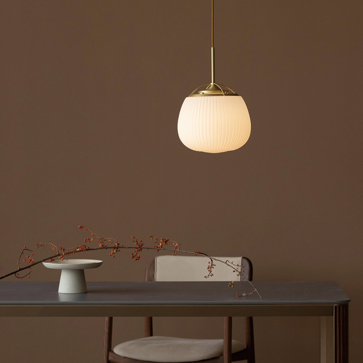 Подвесной светильник TOFFE Brass Milk by ImperiumLoft
