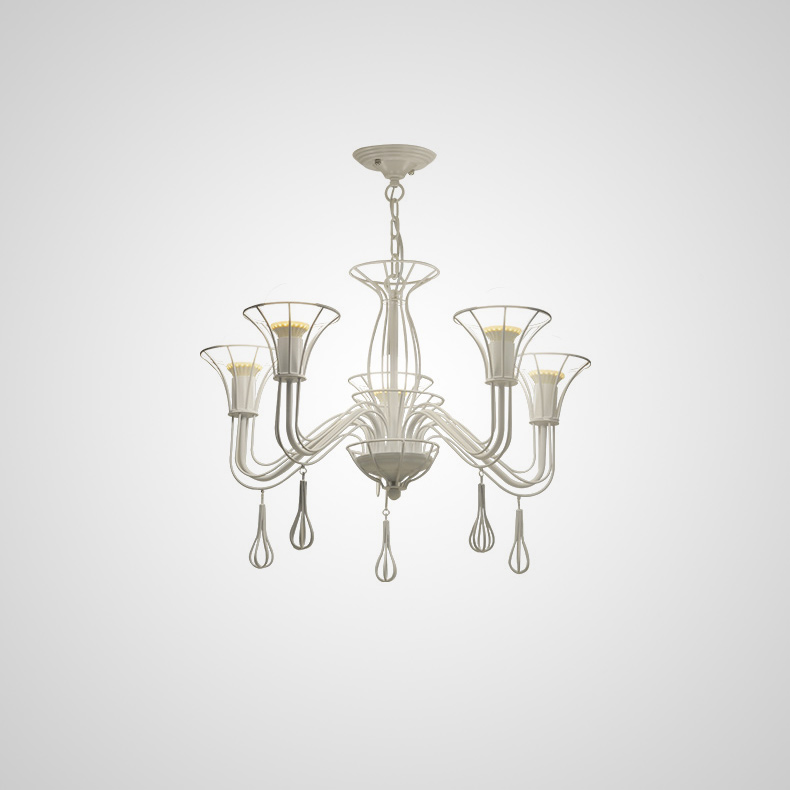 Подвесная Люстра Cast 5 White By Imperiumloft