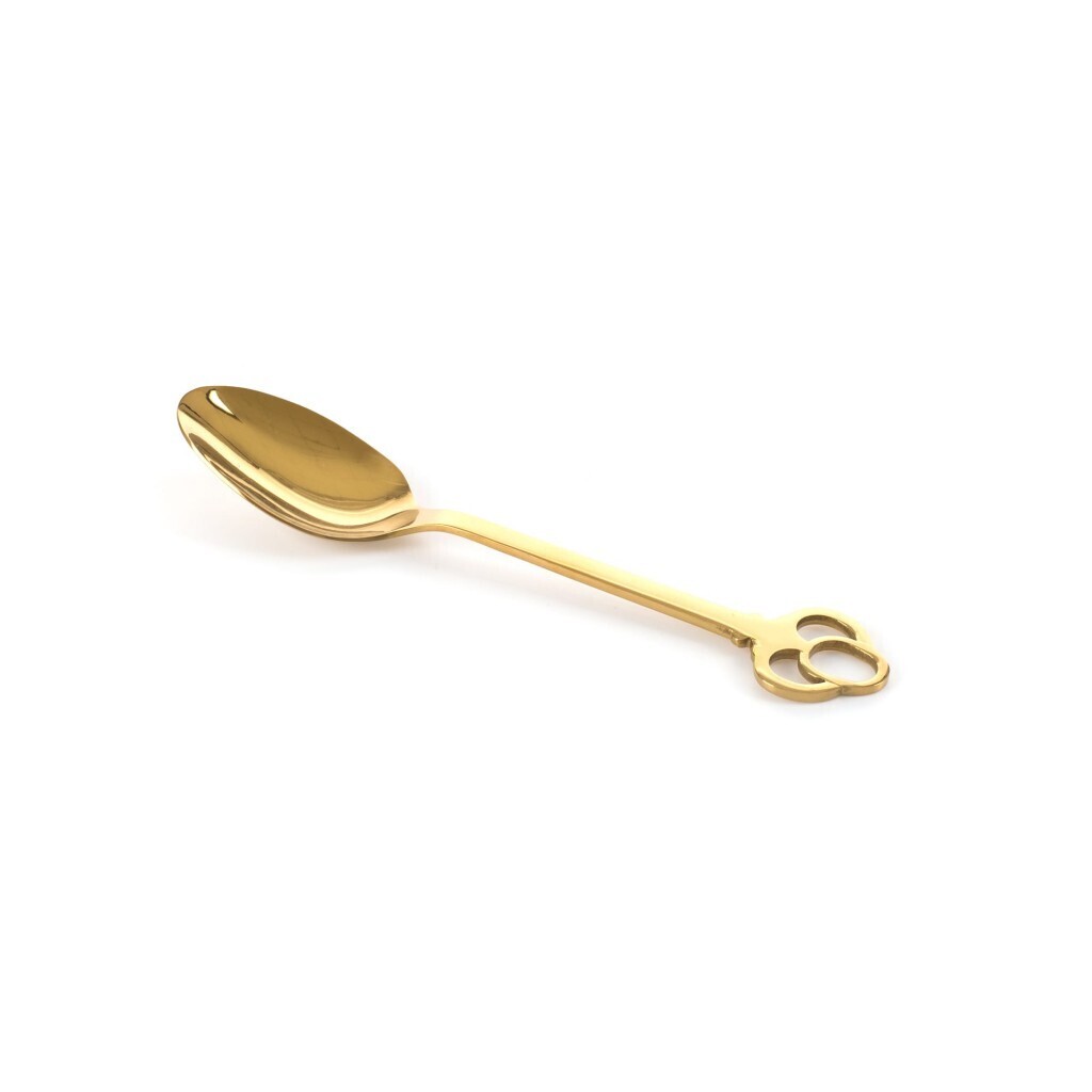 Набор столовых приборов Seletti Keytlery Gold set of 6 07374
