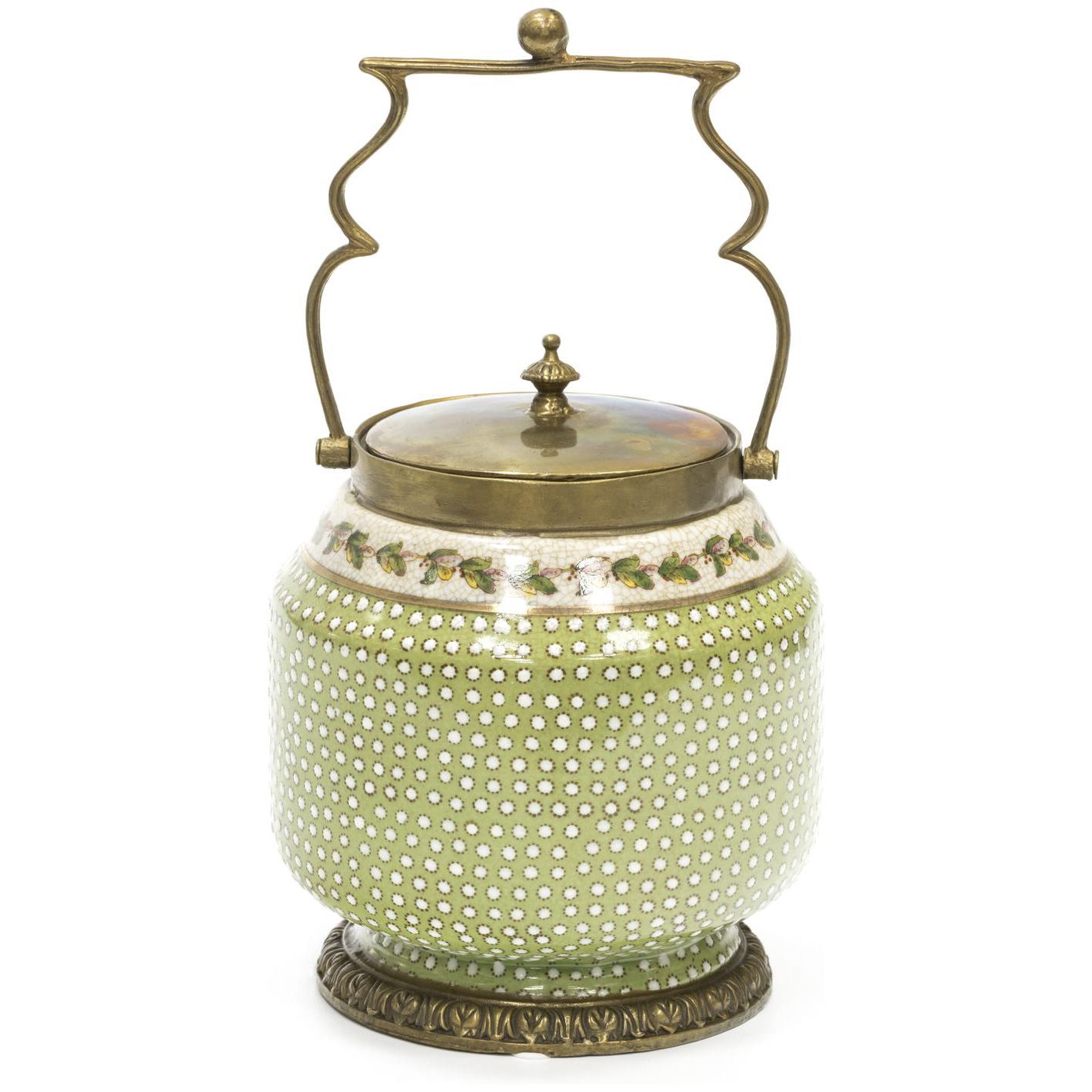 Ваза с крышкой Glasar J631EC/LD3338