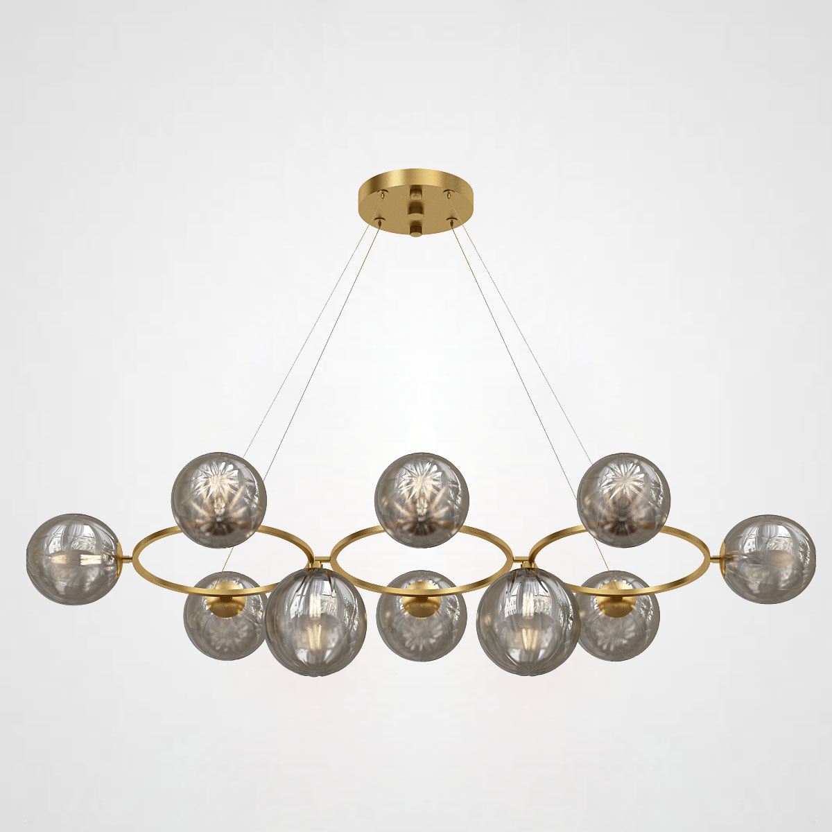 Подвесная люстра SILVANA RING L10 by ImperiumLoft