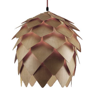 Подвесной Светильник Crimea Pine Cone Natural Wood D40 By Imperiumloft