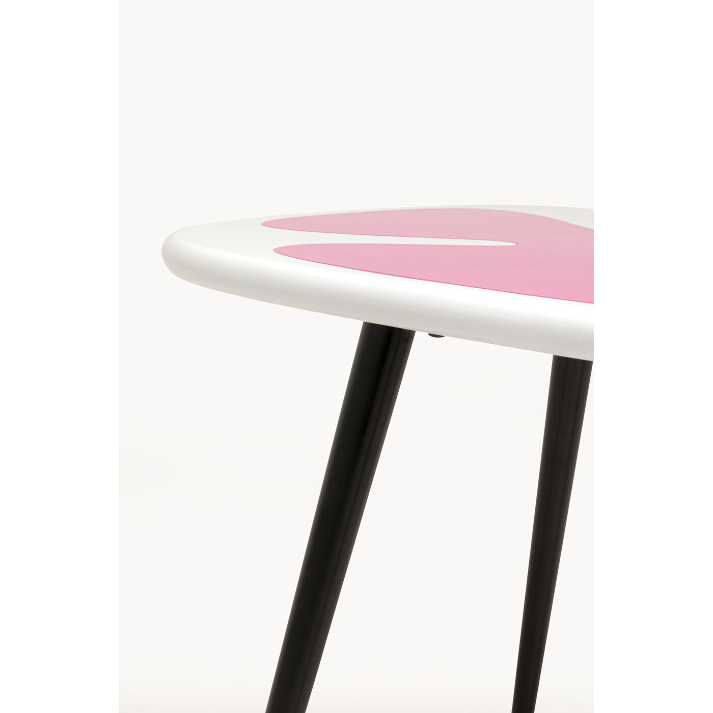 Стол приставной KARE x Karim Rashid Petal Pink 60x60cm KARE 70846