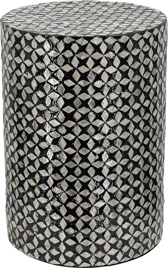 Столик акцентный из раковин устриц Glasar 49919