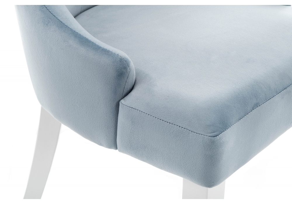 Стул деревянный Woodville Elegance white / blue 11586