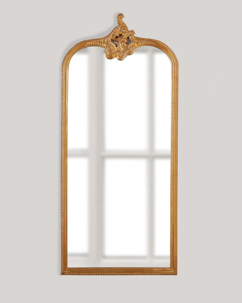 Золотое напольное зеркало Кайли Louvre Home LH0411G Золотое напольное зеркало Кайли Louvre Home LH0411G