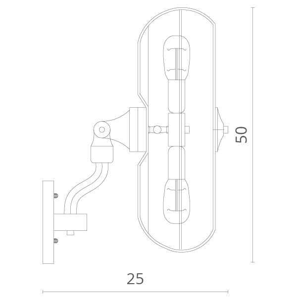 Бра Divinare 5002/05 AP-5