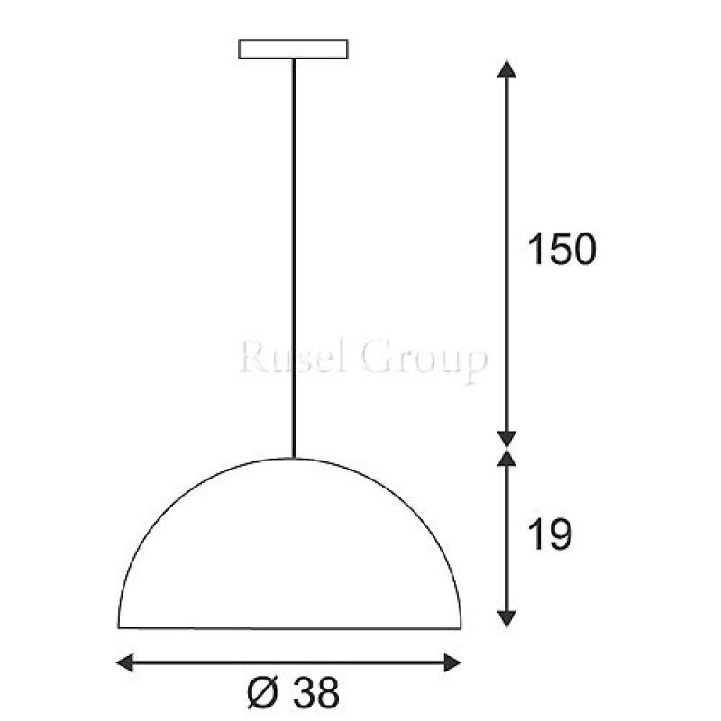 Подвесной светильник SLV FORCHINI PD-2 155511