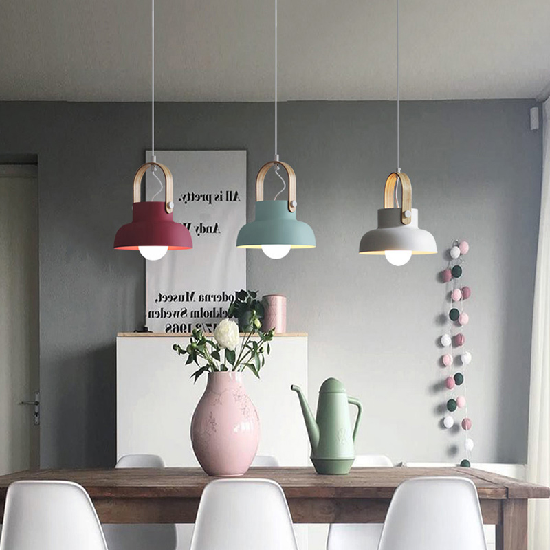 Подвесной светильник CLUTCH COLOR D23.5 Red by ImperiumLoft