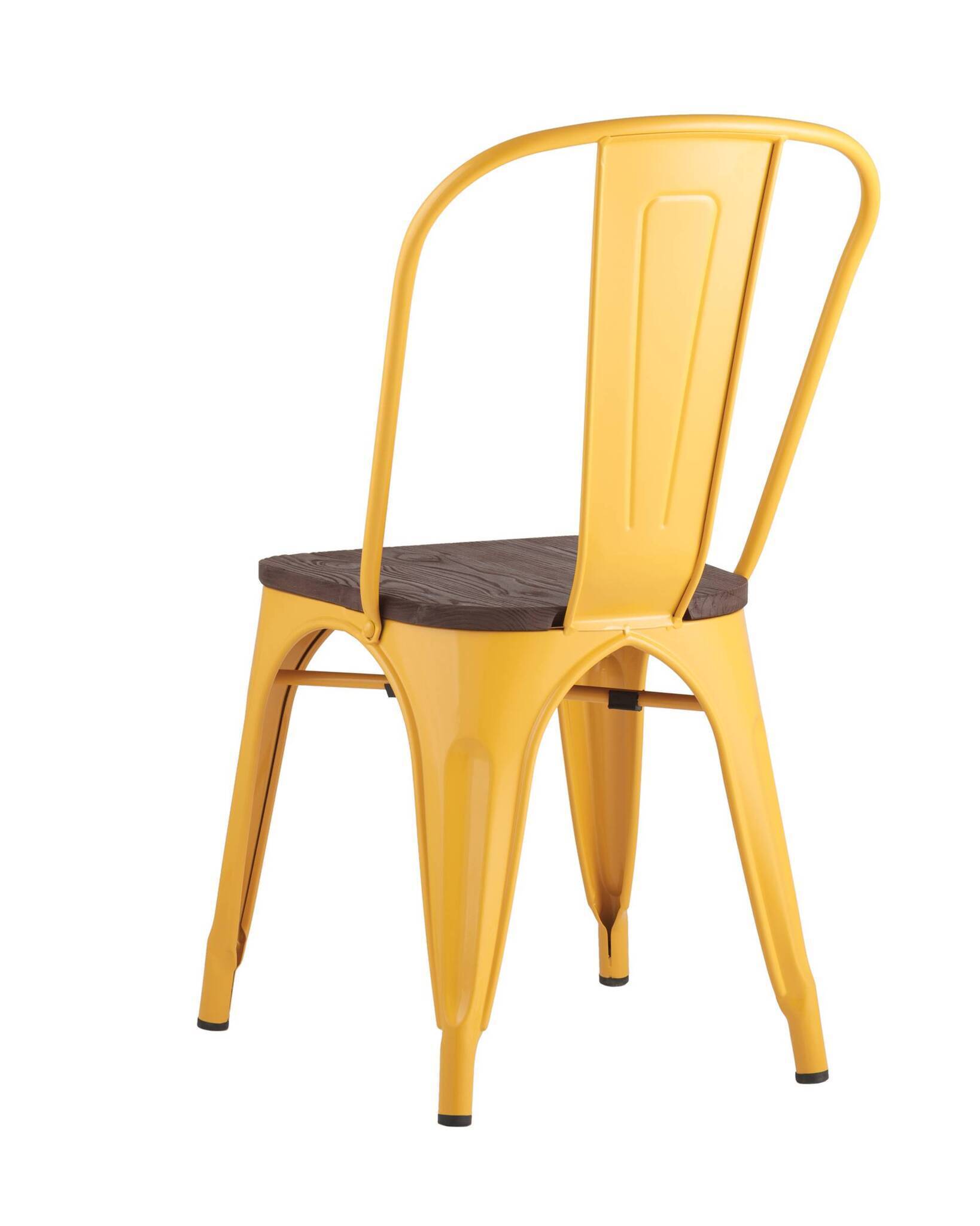 Стул TOLIX WOOD желтый Stool Group