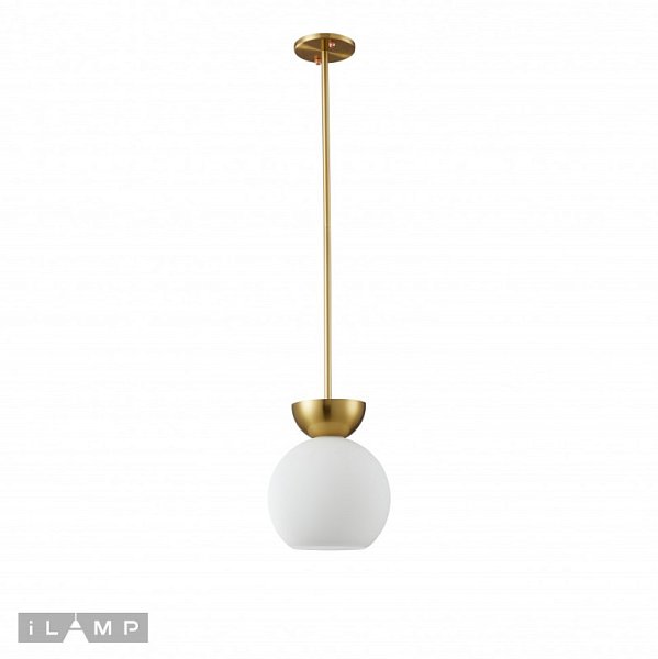 Подвесной светильник iLamp P6079-1 GD+WH