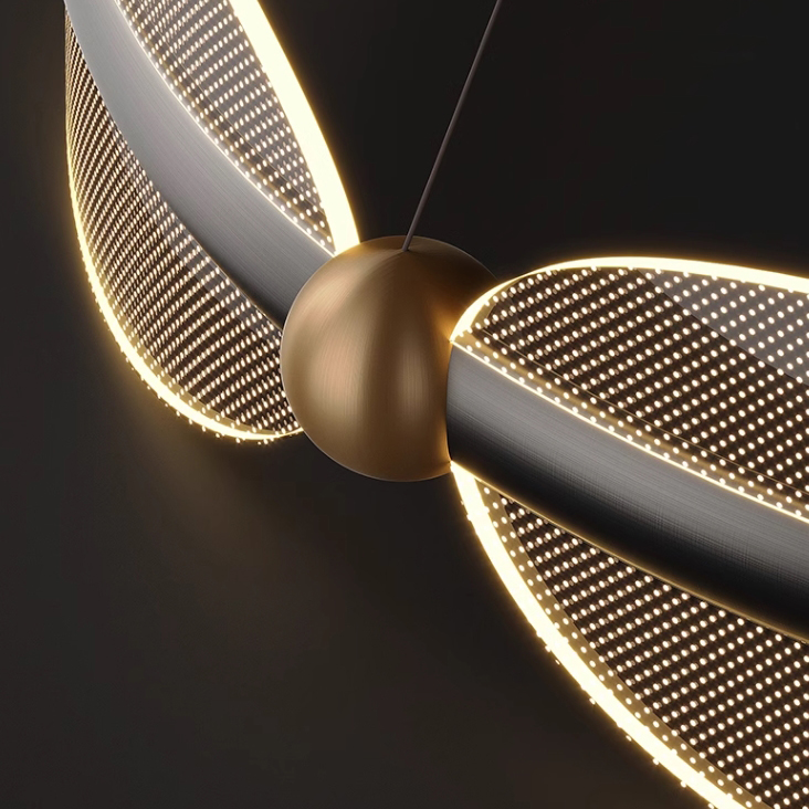 Кольцевые люстры и светильники ELIS D80 by ImperiumLoft