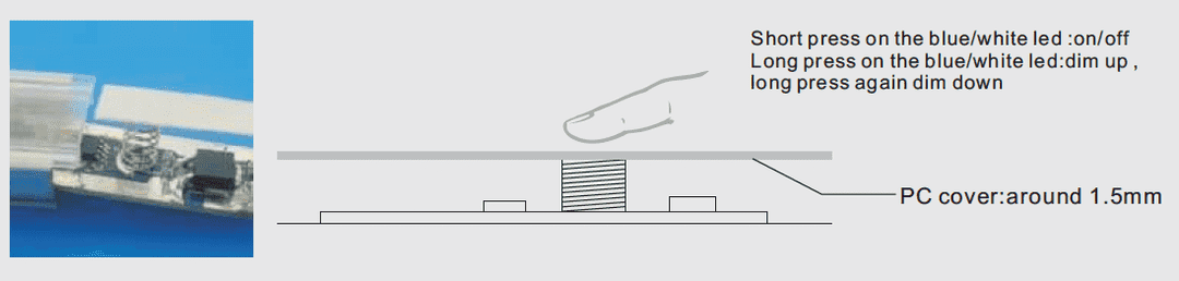 Сенсорный минидиммер SWG SR-2901S
