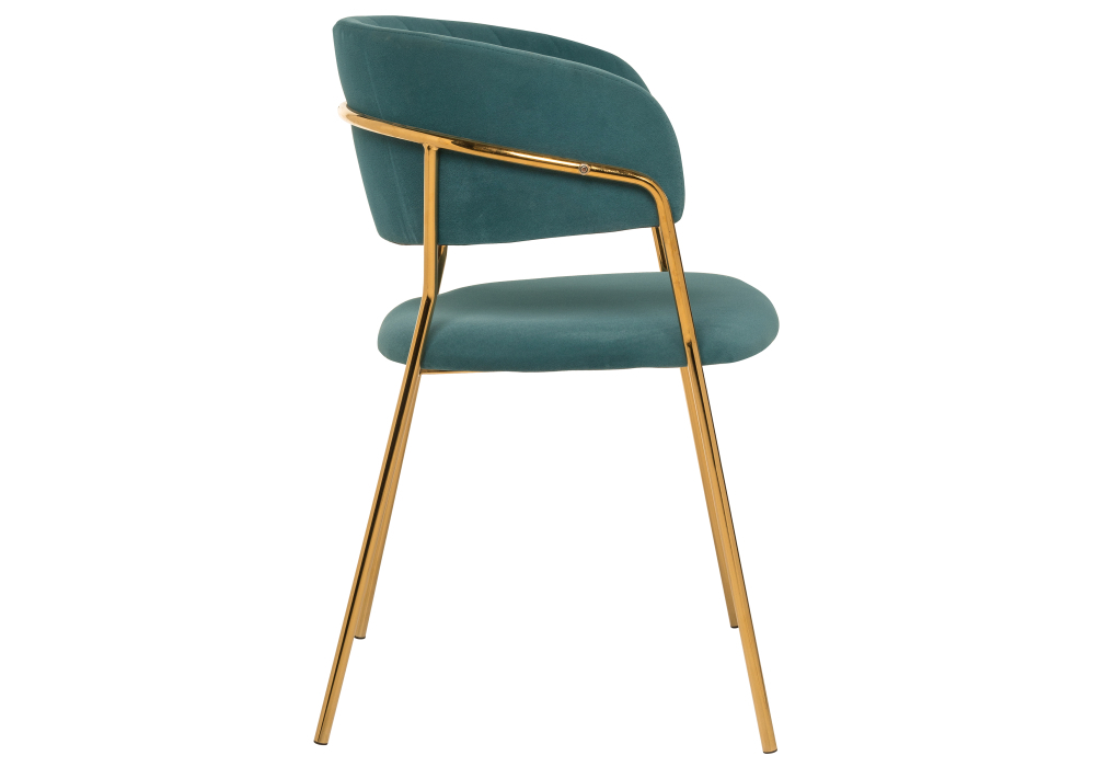 Стул Woodville Kamelia green / gold 11778