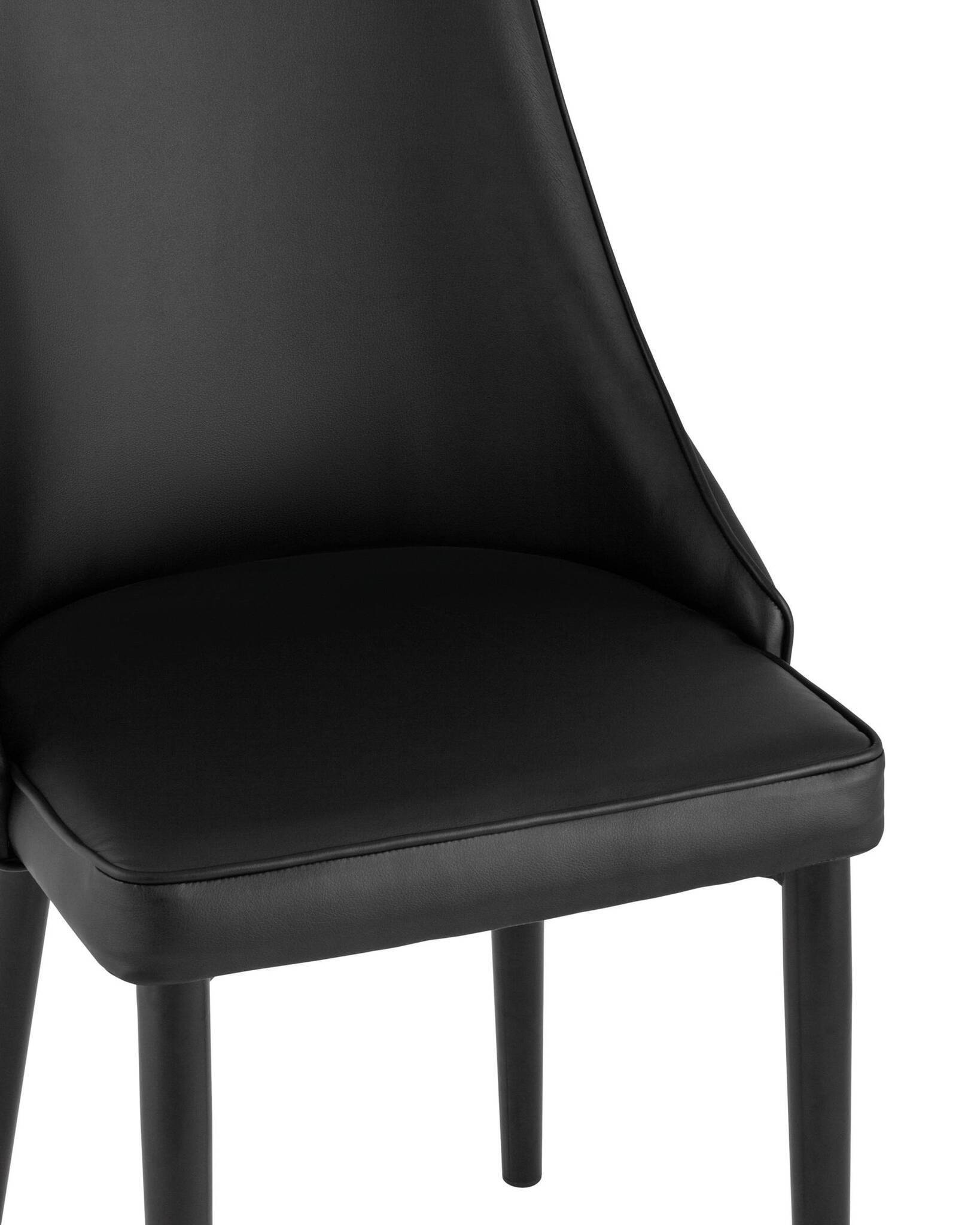 Стул Луис экокожа черный Stool Group