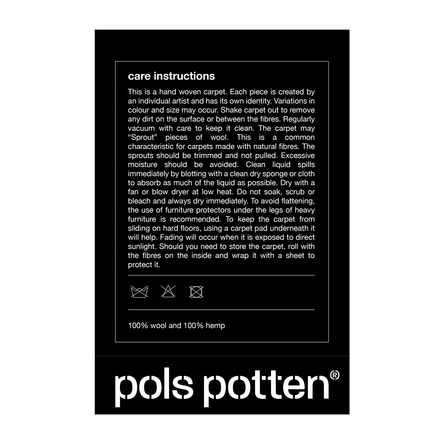 Ковер Pols Potten Aerial tulip S