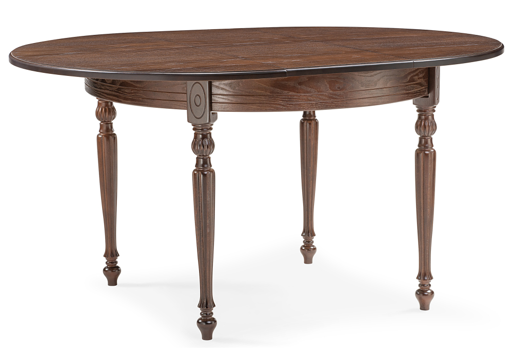 Стол деревянный Woodville Брейзер орех темный 483905