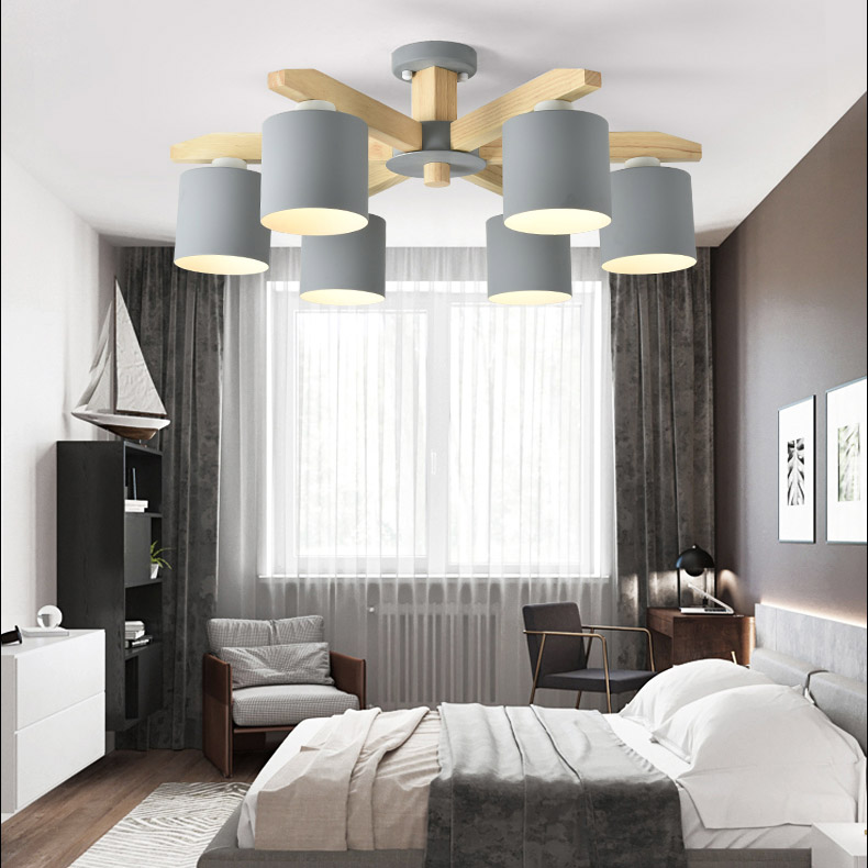 Потолочная люстра CRISS L5 Grey by ImperiumLoft